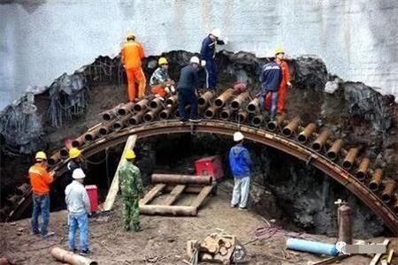 嘉兴隧道钢花管支护案例